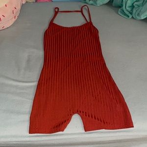 Backless Romper